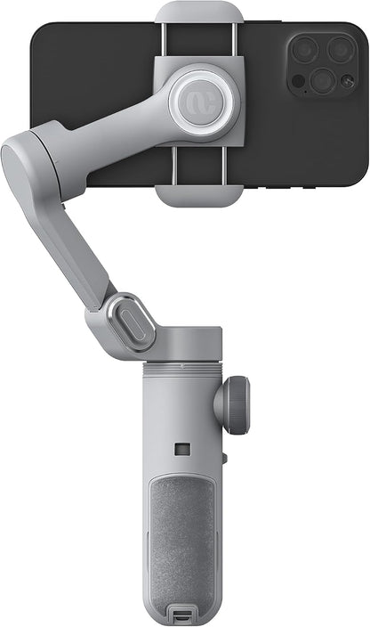 Aochuan Smart X Pro De ultieme gimbalstabilisator voor smartphones | Iphone of Android | 3-assige handstabilisator met bevestigbaar statief voor ultravloeiende opnamen YouTube-vlogs en uitmuntende