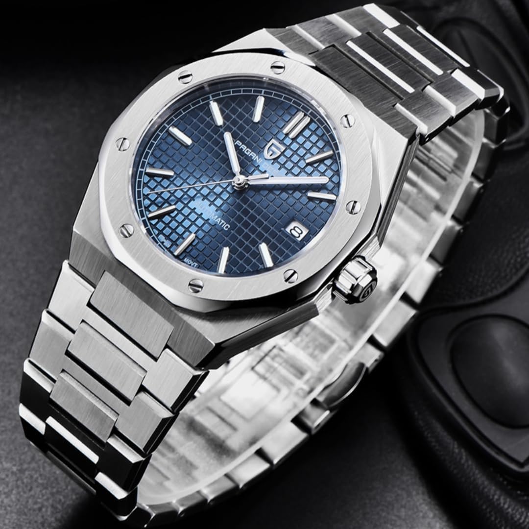 Pagani Design Horloges Mannen Japanse NH35 Beweging Automatische Duik Mechanische Sport Waterdicht Saffier Glas Roestvrij Staal Polshorloge