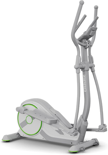 ZIPRO WAVE Home Elliptical Trainer - 32 Levels Magnetic Resistance, Heart Rate Sensors, 16 Programs, Compatible with Kinomap & Zwift, Tablet Holder, Easy Assembly, Home Fitness - QUORE