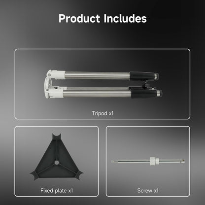 Svbony SV225T Astronomical Telescope Tripod, Extendable Aluminum Tripod, Portable Telescope Accessories, Compatible with SV225 Series Alt-Azimuth Mounts, Ideal for Astronomical - QUORE