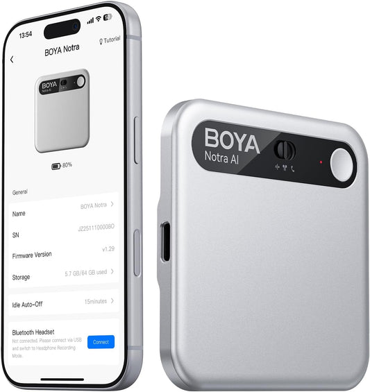 BOYA Notra AI Voice Recorder