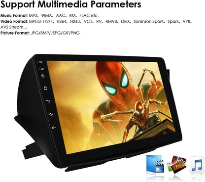Ossuret Autoradio voor Citroen C2/C3 (2002-2006), 9 Inch Android 13 Aanraakscherm 2+32GB GPS Navigatie met Carplay Android Auto WiFi Bluetooth Stuurwielbediening DSP USB