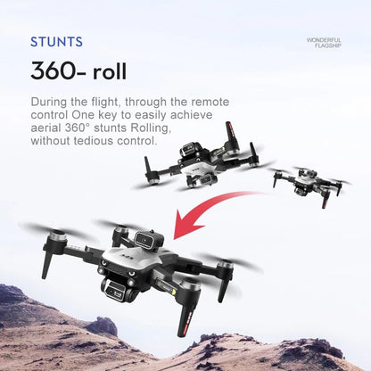 LUXWALLET Libra Spectra – 2025 Editie - Drone Met Laser Obstakel Ontwijking - Dual-camera Systeem – Optische Vlieg Positionering – Stijgen En Landen Met Een Knop – Headless Modus