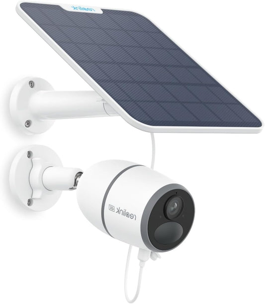 4K Buitenbewakingscamera – Beveiligingscamera – CCTV Camera – Buiten Camera – 4G Camera – 8MP Ultra HD Beeldkwaliteit – Zonnepaneel & Nachtzicht