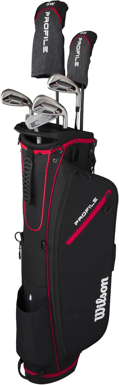 Wilson PROFIEL HALF SET HEREN GRA