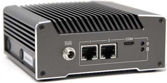 Protectli Vault V1210-2 poort, micro-apparaat/mini-pc - Intel N5105, 2 x 2,5 G NIC's, 4 GB LPDDR RAM on-board, 32 GB eMMC on-board, 250 GB NVMe SSD