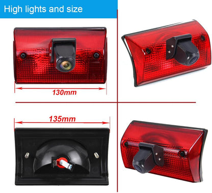 HD Remlicht Achteruitrijcamera Achteruitrijcamera met Verstelbare Hoek Compatibel met Mercedes Freightliner Sprinter 2500 3500/W901 W902 W903 W904/B901 B902 B903 B904 B905/Dodge Cargo Van/V W LT Mk 2