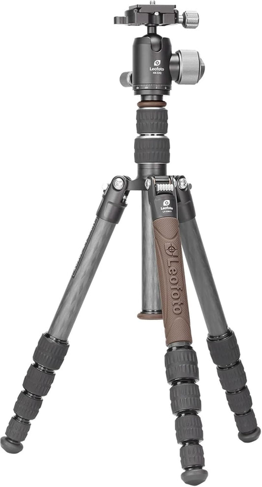 Carbon Statief Met Kogelkop – Fotostatief – Camerastatief – Driepoot – Balhoofdstatief – 10-Laags Carbon – Ingeklapt 33 Cm – Tot 6 Kg Draagvermogen