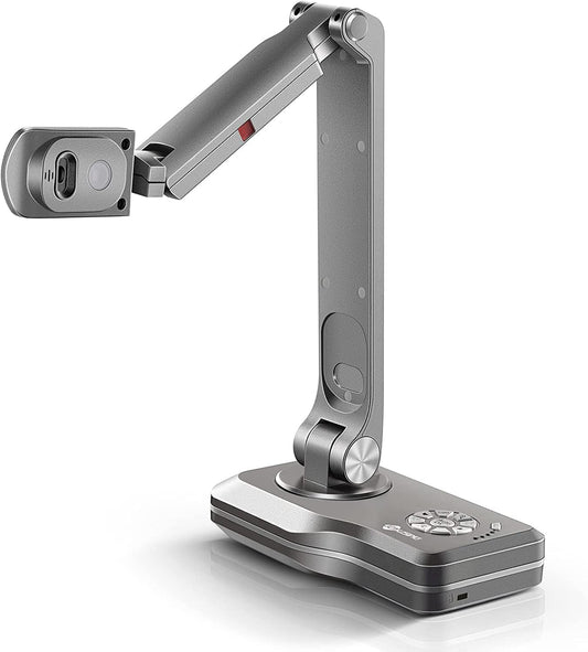 JOYUSING V508 Documentcamera met VGA/HDMI/USB, driemodussen, met 8 miljoen pixels, speciaal voor leraren, geschikt voor realtime-projectie, Kan werken met en zonder een computer.