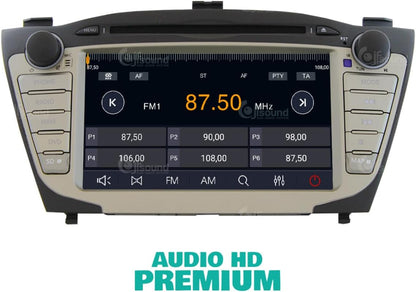 Autoradio Hyundai IX35 – Multimedia Speler – Navigatiesysteem – GPS Radio – Achteruitrijcamera Ondersteuning – 7" Touchscreen – 8-core Processor & Android Auto
