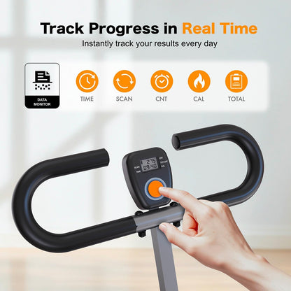 Niceday Squat Machine for Home, Squat Trainer, Core Training Device, Foldable Fitness Device, Butt and Leg Trainer for Cardio and Strength Training - QUORE