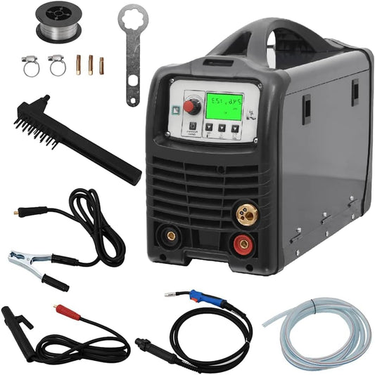 Lasmachine – MIG Lasapparaat – MMA Lasmachine – TIG Lasser – Lastechniek – Synergische Functie – Compact & Draagbaar 12,1 kg
