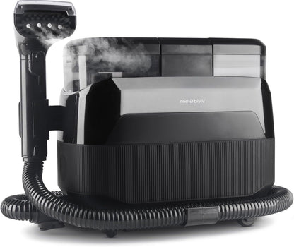 Stoomreiniger – Stoomzuiger – Tapijtreiniger – Textielreiniger – Matrasreiniger – 1650W Vermogen – 4 Reinigingsstanden met Zuigfunctie