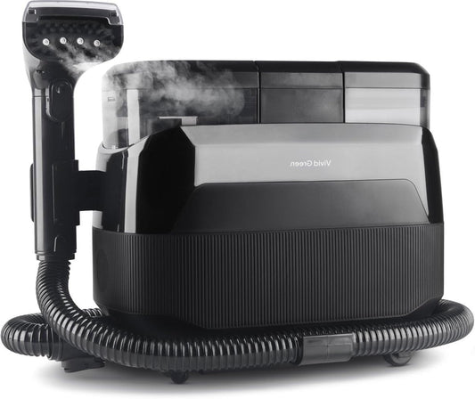 Stoomreiniger – Stoomzuiger – Tapijtreiniger – Textielreiniger – Matrasreiniger – 1650W Vermogen – 4 Reinigingsstanden met Zuigfunctie