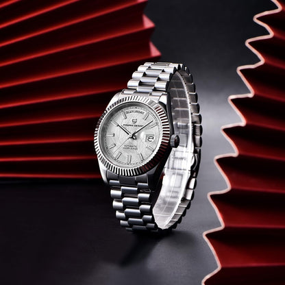 Pagani Design DD40 PD1783 herenhorloges, luxe automatisch horloge voor heren met saffierglas, mechanisch horloge voor mannen, 10 bar, NH36A-uurwerk