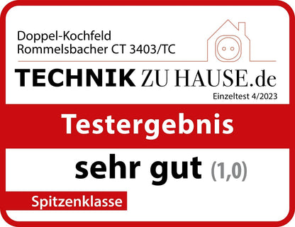 Dubbele Kookplaat – Elektrische Kookplaat – Kookplaat 2 Pits – Glaskeramische Kookplaat – Inductiekookplaat – Roestvrij Stalen Behuizing – 9 Vermogensstanden Met Timerfunctie