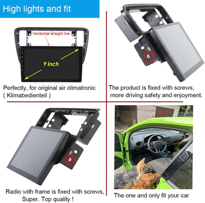 Autoradio met GPS Navi + AHD achteruitrijcamera voor VW UP! e-up! e-Load Up 121 122 123 BL1 BL2 BL3/Seat lbiza lV4 IV IV IV ST Sportcoupe 6J 6J1 6J5 6P1 6P5/citigo E-Citigo/Seat MII e-MIKE I KF
