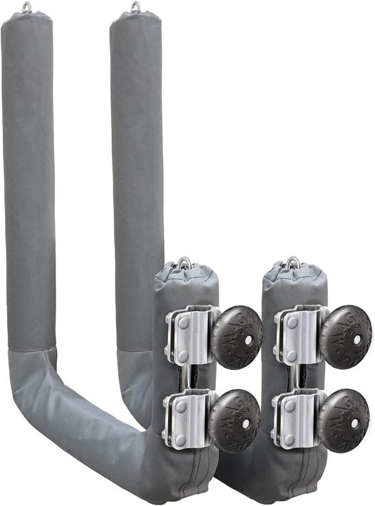 Magma Unisex kajak/SUP rail gemonteerd verwijderbaar rek - zilver, één maat