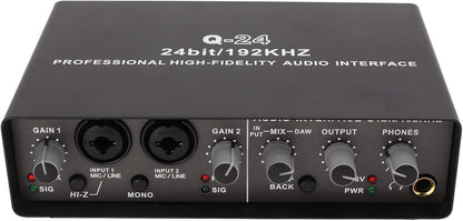 Streaming Sound Card Broadcast Geluidskaart USB Externe e Mixen e Cuter Recording voor OS X