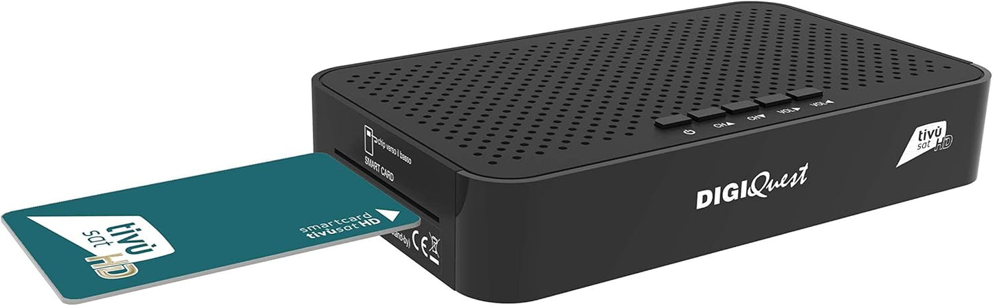 Digiquest Tivusat Classic Q30 DVB-S2 met HD videorecorder - geschikt voor DAZN Zone Channel