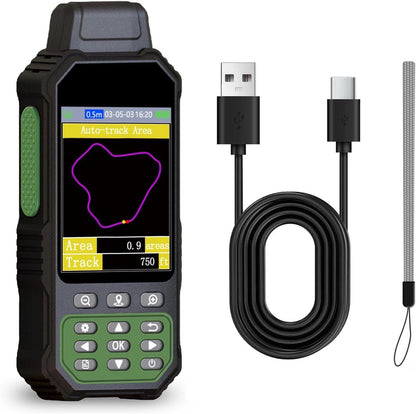 GPS Surveying Equipment, ZL190Plus Handheld Landmeter met 3,2 Inch Kleurenscherm Ondersteunt 7 Meetmethoden