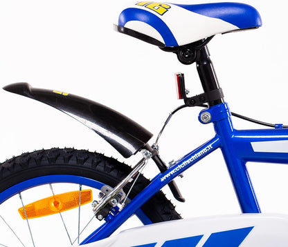 SCH Chicane fiets, kinderfiets, blauw, 16 inch