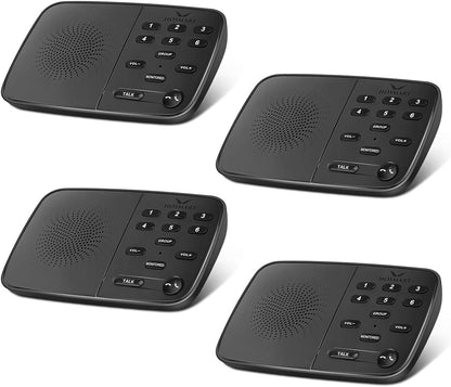 Hosmart Nieuwe Verbeterde Volledige Duplex Draadloze Intercom, 2025 Real-Time Twee-weg Intercom voor Thuis en Bedrijf met Ultra Lange Bereik van 500m