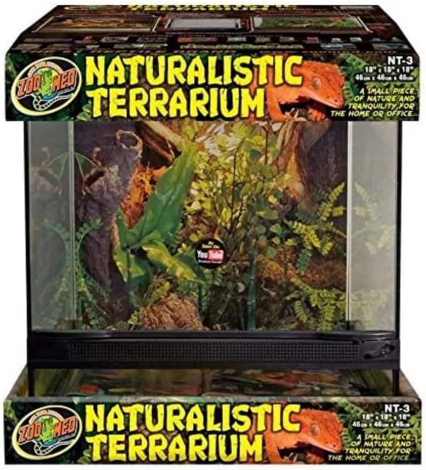 Zoo Med NT3 Naturalistisch Terrarium, 45 x 45 x 45 cm