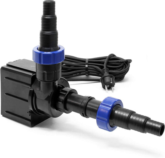 Vijverpomp – Filterpomp – Beekpomp – Fonteinpomp – Waterpomp – 10.000 l/u Capaciteit – Energiezuinig 80W