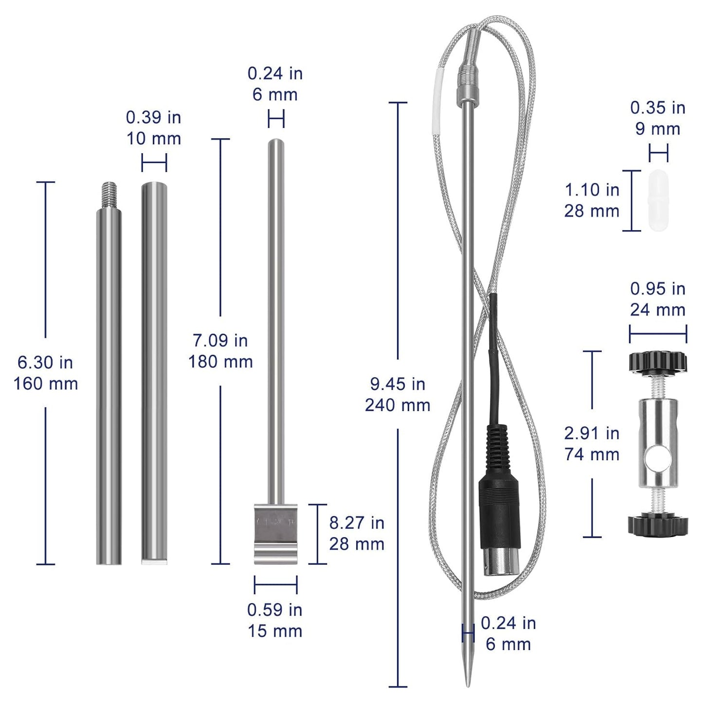 Labasics Elektrisch Verwarmingsmantel met Roerder, Regelbare Temperatuur en Snelheid, Digitale Weergave, voor Mengen, Reflux en Destillatie in Laboratorium, 220 V 250 W, 500 ml