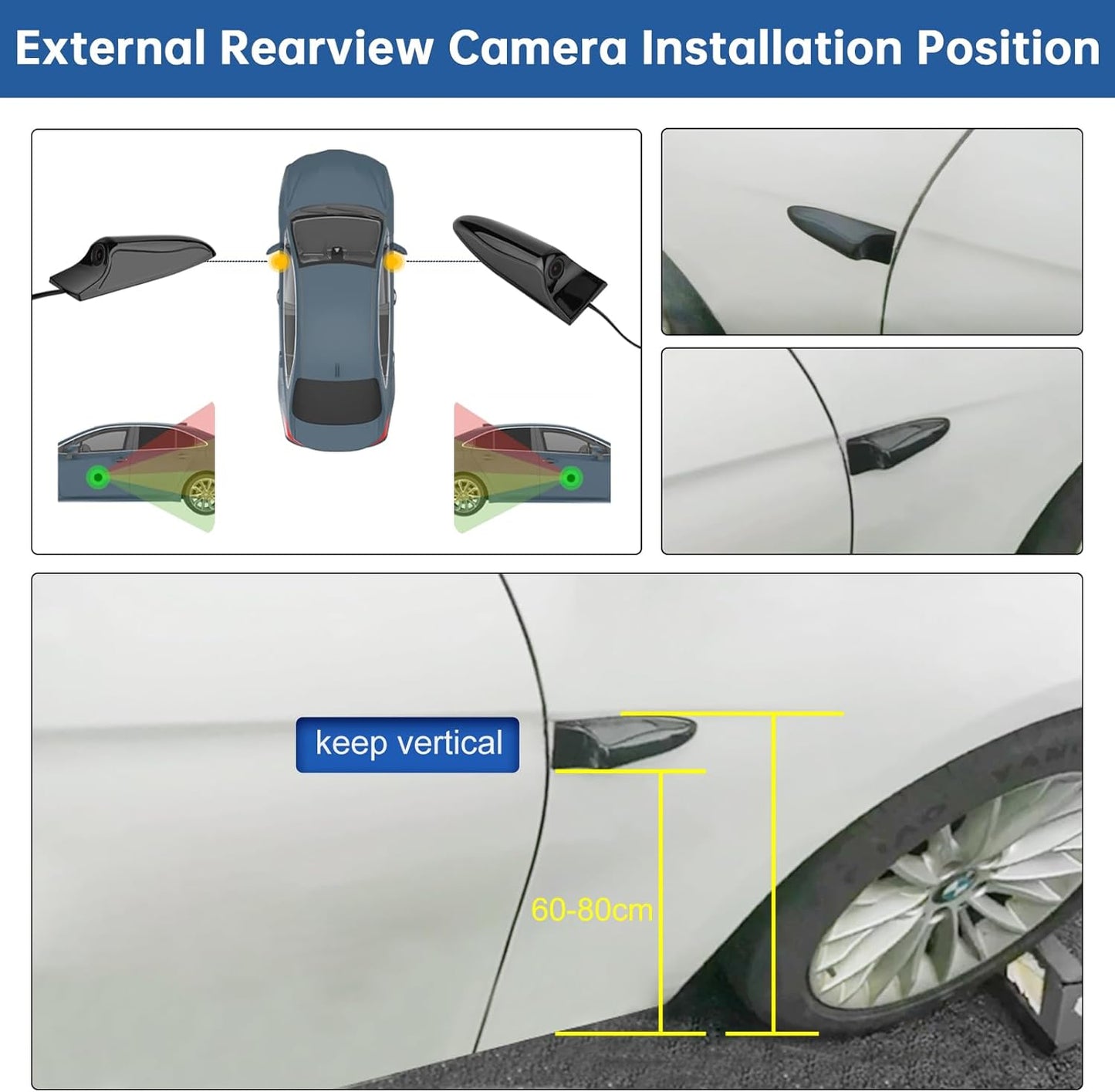 Draadloze CarPlay Android Auto Interface – BMW Multimedia Adapter – Auto Infotainment Module – NBT Systeem Upgrade – Met Elektronische Achteruitrijcamera’s – MirrorLink en Navigatie Ondersteuning