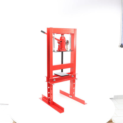 Wiltec werkplaatspers 6 t hydraulische persdrukmachine met manometer persmachine