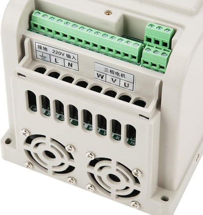 Tosuny VFD Frequentieomvormer, VFD-toerentalregelaar, inverter-motor, 220 V, eenfase, frequentie-omvormer, VFD-omvormer voor 3-fase, 4 kW wisselstroommotor