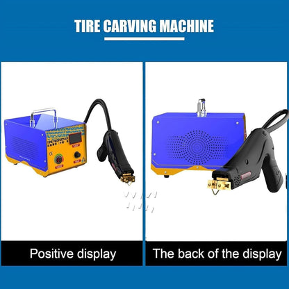 Bandengroefmachine 1000W, Vrachtwagenbandgroefmachine, Bandenhergrooversnijder, Professionele Bandhergroover-Groefbandijzer Voor Vrachtwagen-Autobandgroefgereedschap