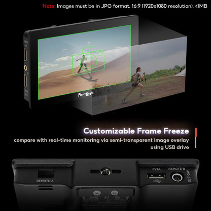 Cameramonitor – Veldmonitor – Videomonitor – Scherm Voor Camera – 5,5 Inch Touchscreen – 2000 Nit Helderheid