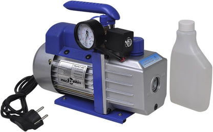 Vacuümpomp – Vacumeerpomp – Onderdrukpomp – Luchtpomp – Compressorpomp – Draagbaar – 71 L/min Zuigkracht – Inclusief Drukmeter