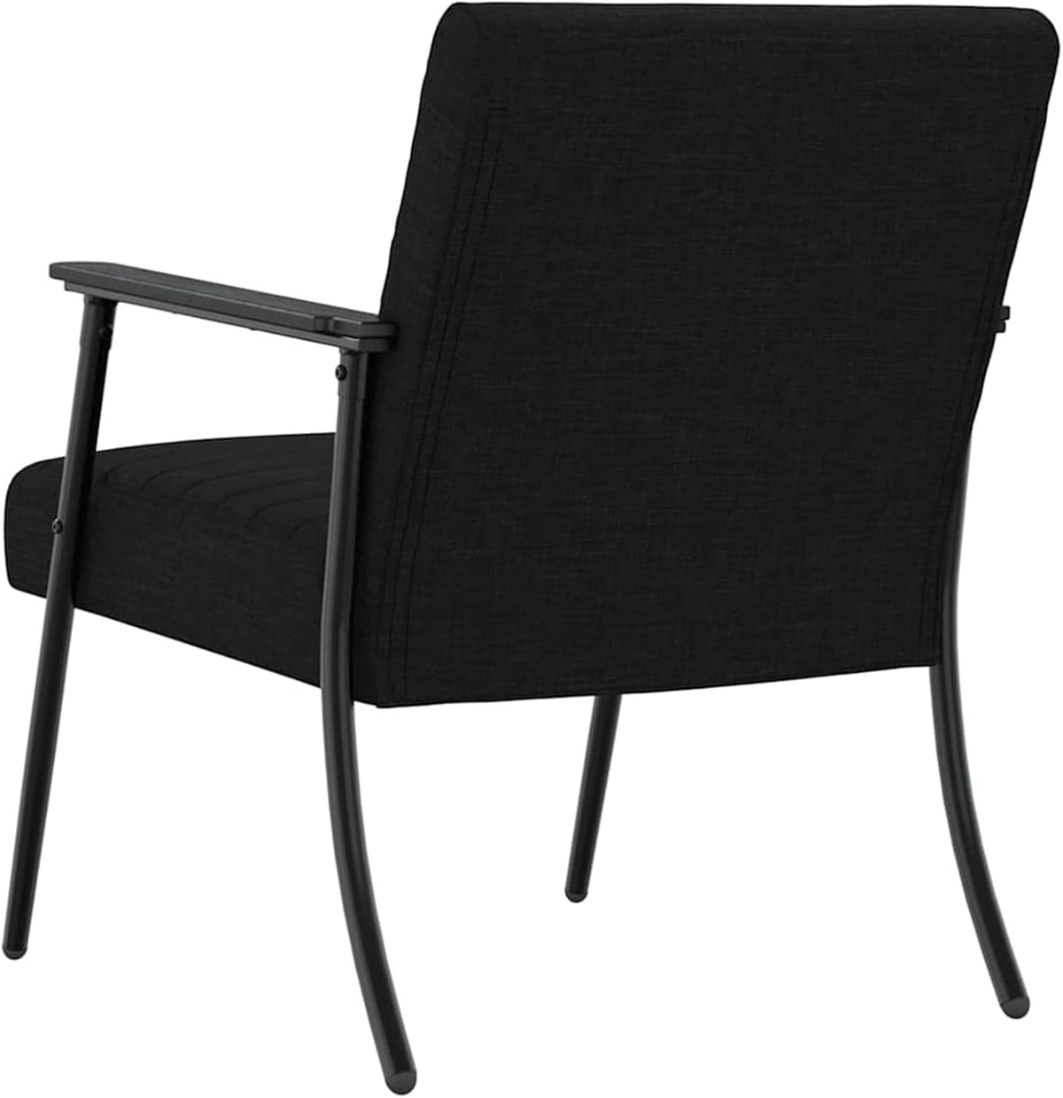Relaxstoel – Fauteuil – Loungestoel – TV-Stoel – Leesstoel – Ergonomisch Design – Zwarte Stoffen Bekleding