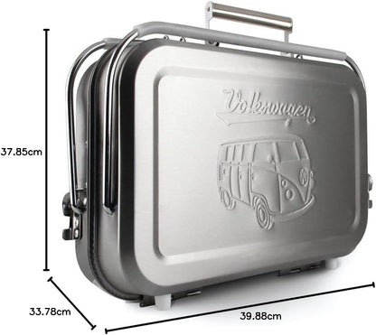 BRISA VW Collection Volkswagen T1 Bus Transporter Draagbare BBQ Grill - Roestvrij staal