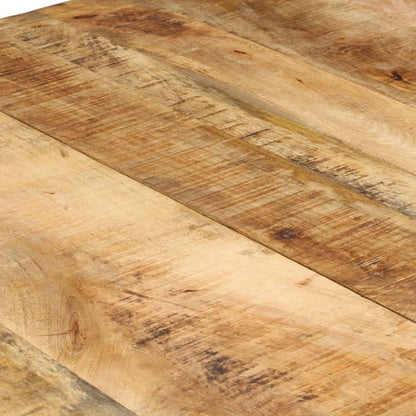 Dining table 220x100x76 cm raw mango wood