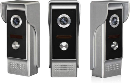 video-deurintercom 7 inch helder display intercom systeem-eenheden deurbel voor home video deurbel camera nachtzicht max 100 meter 1 camera 1 monitor