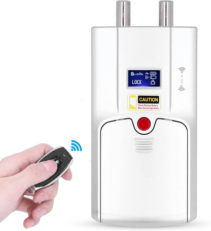Deurslotkit - Smart Deurslot met 4 Afstandsbedieningen, Draadloos Onzichtbaar Slot Inbraakveilig voor TUYA, Bluetooth Afstandsbedieningsslot, Touch Unlock