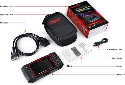iCarsoft VAWS V2.0 diagnoseapparaat
