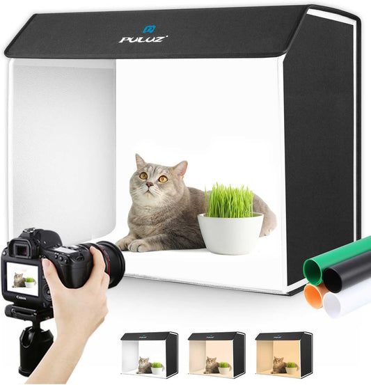 Fotodoos – Fotobox – Fotostudio – Lichttent – Fotocabine – 60 x 40 cm – 672 LED’s – Dimbaar 1-100%