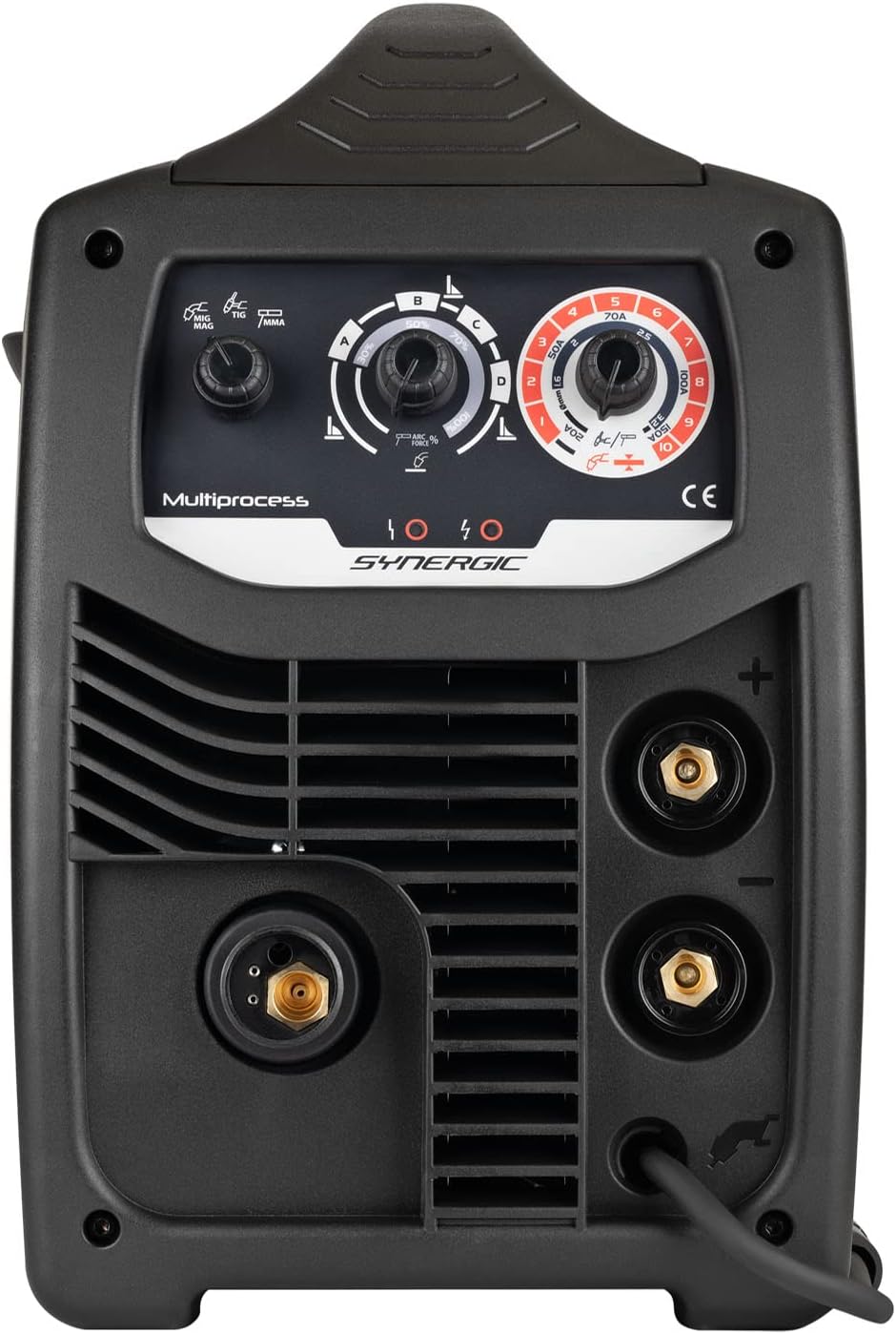 Telwin Maxima 200 Synergic, Inverter draadlasapparaat MIG-MAG/FLUX/BRAZING/MMA/TIG DC- LIFT, 170A