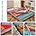 MAXYOYO, Futon matras in Japanse stijl vloermatras vintage bloemenpatroon logeerbed rolbed draagbaar campingbed Tatami (Bohemian A, 135 x 190 cm)