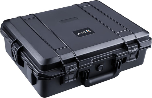 Lykus HC-5010 Grote Waterdichte Koffer Case met schuim, Binnenmaat 50x40x16.5 cm, Geschikt voor elektronische apparatuur en meer