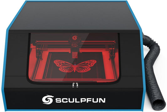 SCULPFUN B1 Lasergraveerbehuizing, 680 x 765 x 380 mm, laserbehuizing voor lasergraveermachine, beschermende behuizing voor lasersnijder, laserbehuizing, beschermhoes, vuurvast, waterdicht