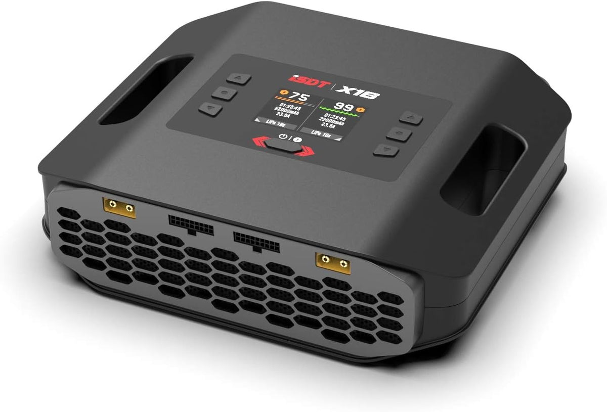 Dubbele RC Accu Lader – LiPo Lader – LiFe Lader – LiHv Lader – ULiHv Lader – 2 x 1100W Vermogen – Bluetooth App Bediening