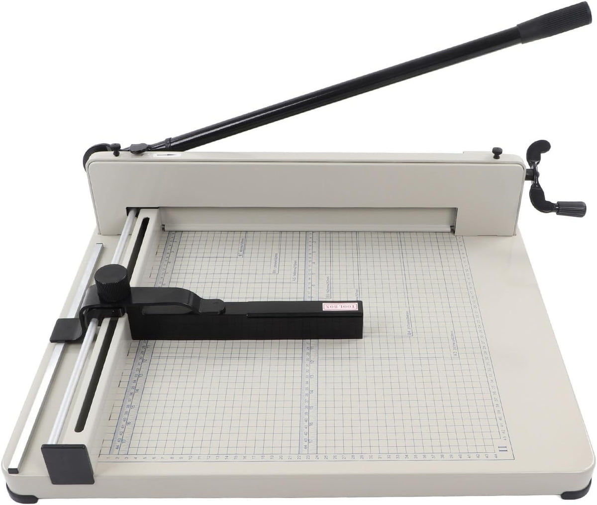 A3 Papiersnijder – Stapelsnijder – Hendelsnijder – Precisiesnijmachine – Handmatige Desktop Papiersnijder – 440 Mm Snijbreedte – Tot 400 Vellen