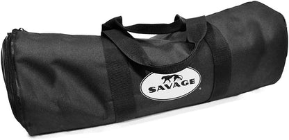 Savage Reizen Achtergrond Kit, Zwarte Vloer Uitgebreide Achtergrond, Grootte 1.52m x 2.13m, Foto Achtergrond Met Aluminium Stand, Draagtas Met Schouderriem